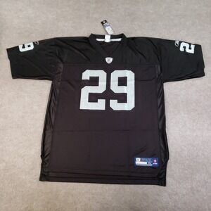 Michael Bush Oakland Raiders Jersey Men Size XL Black #29 Football Mesh